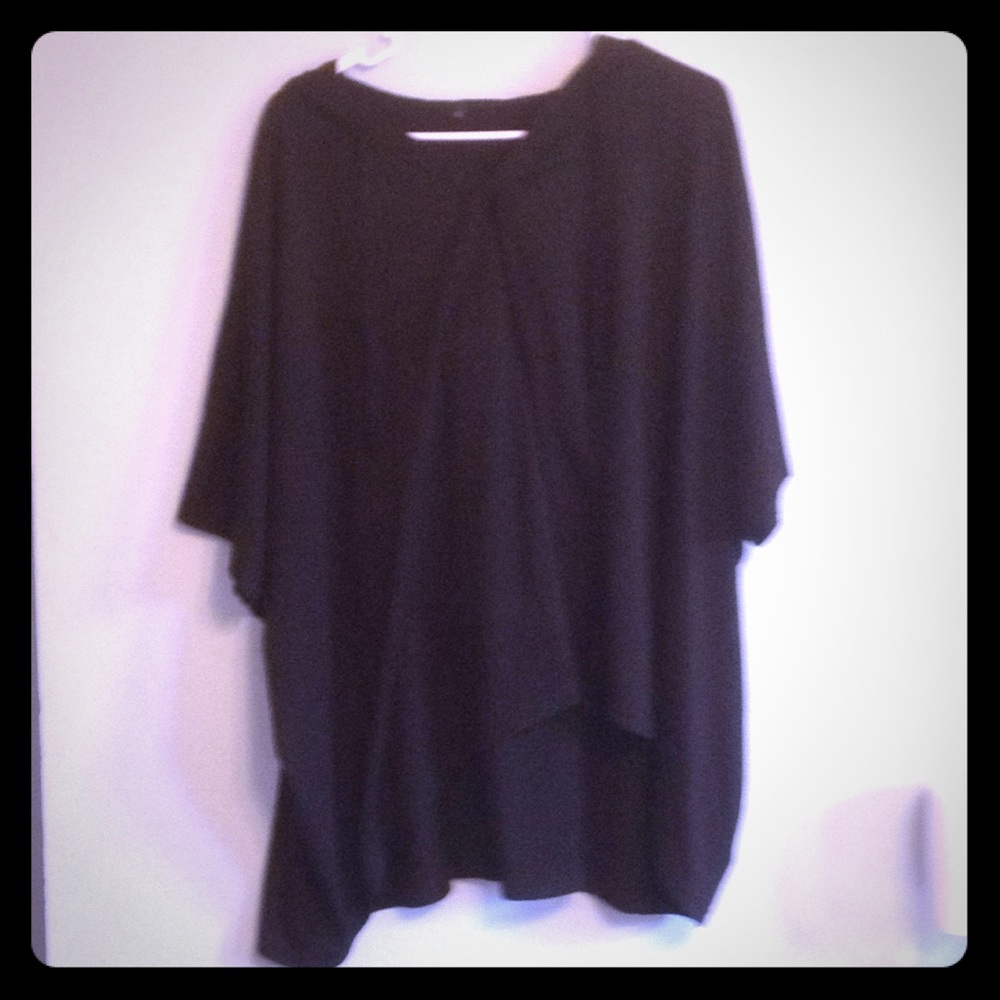Black poncho